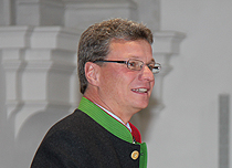 Kunststaatssekretär Bernd Sibler