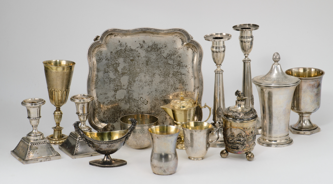 Silberobjekte des 17. bis 19. Jahrhunderts aus jüdischem Eigentum