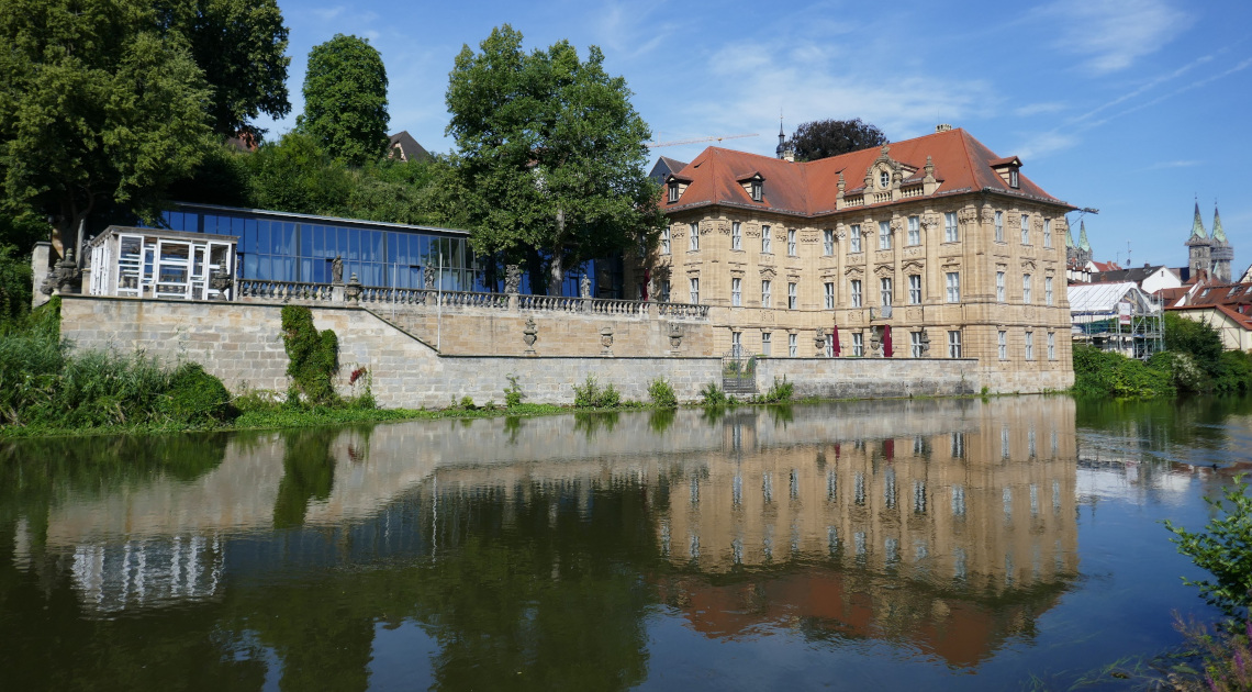 Das Internationale Künstlerhaus Villa Concordia in Bamberg (© Villa Concordia)